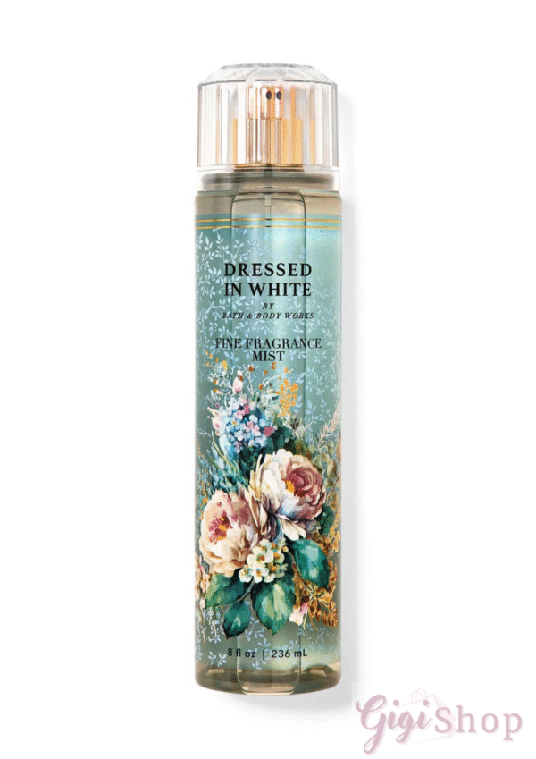 DRESSED IN WHITE BODY MIST BY BATH & BODY WORKS