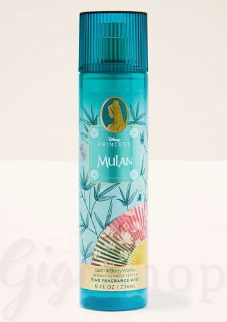 Coleção Princess Mulan da Bath&Body Works