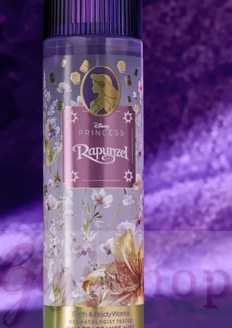 Coleção Disney Rapunzel da Bath&Body Works