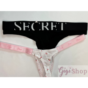 Calcinha Fio Dental Victoria's Secret Kit 2 peças