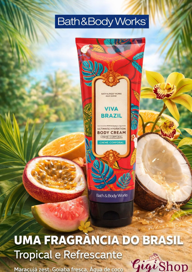 VIVA BRAZIL BODY CREAM BATH & BODY WORKS