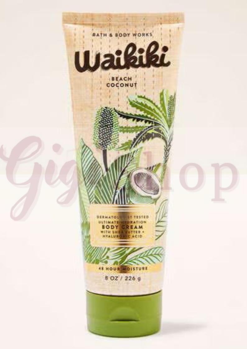WAIKIKI BEACH COCONUT BODY CREAM BATH&BODY WORKS
