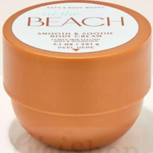 AT THE BEACH SMOOTH&SOOTHE BODY CREAM BATH&BODY WORKS