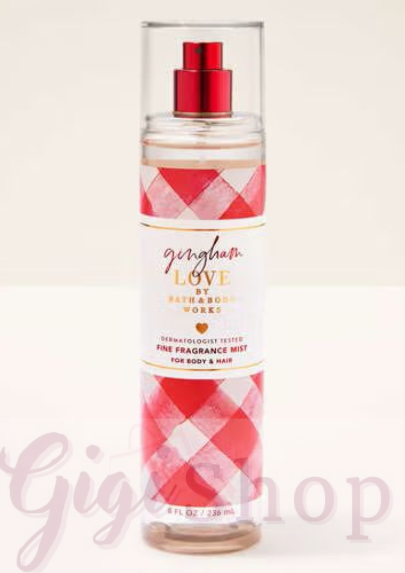 GINGHAN LOVE BODY SPLASH BATH&BODY WORKS