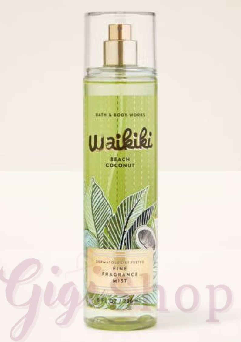 WAIKIKI BEACH COCONUT BODY SPLASH BATH&BODY WORKS