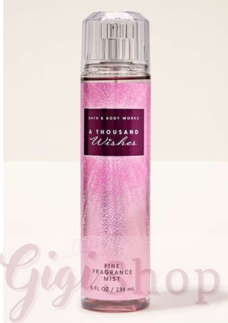 A THOUSAND WISHES BODY MIST BATH &BODY WORKS
